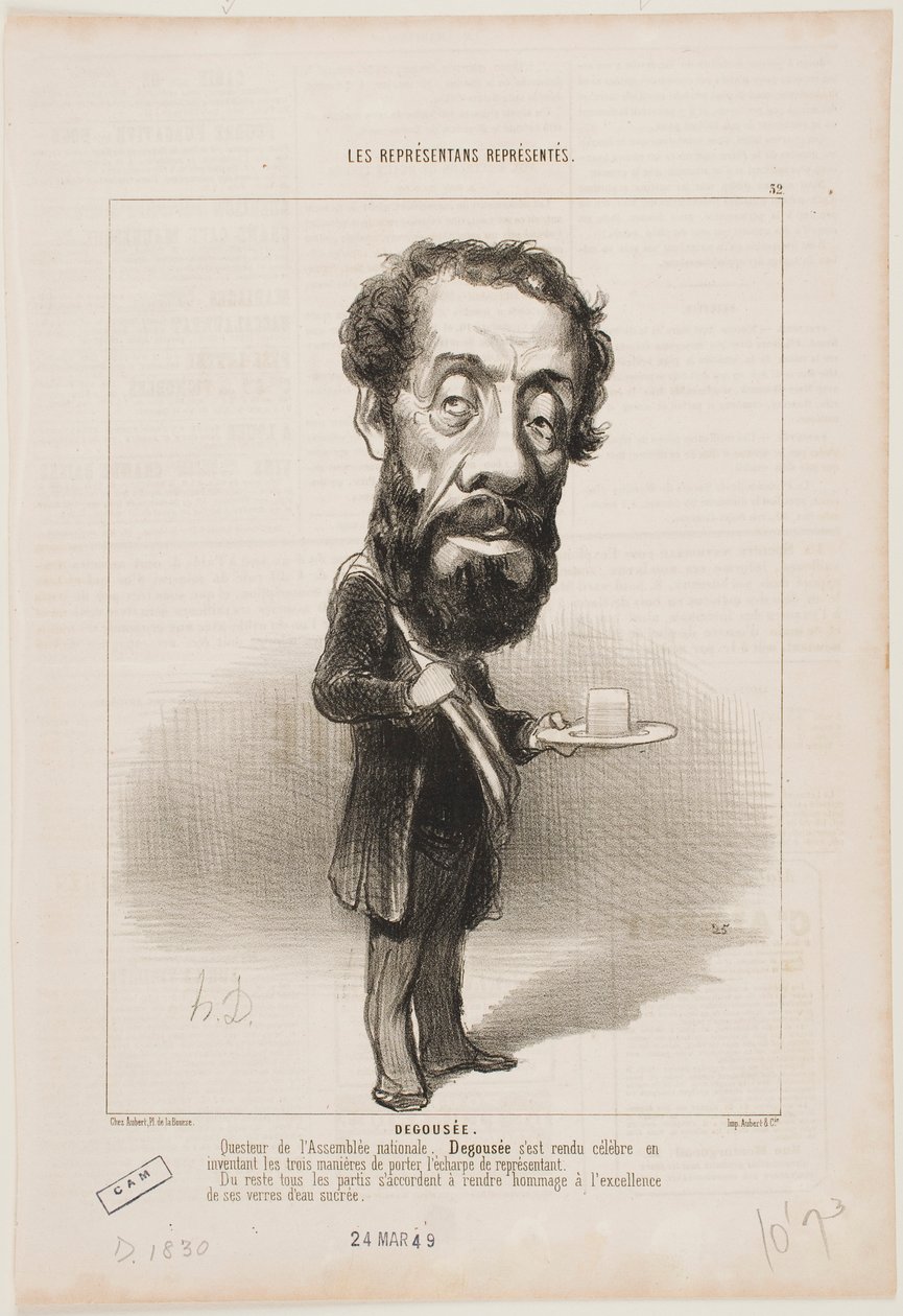 Degousee by Honoré Daumier