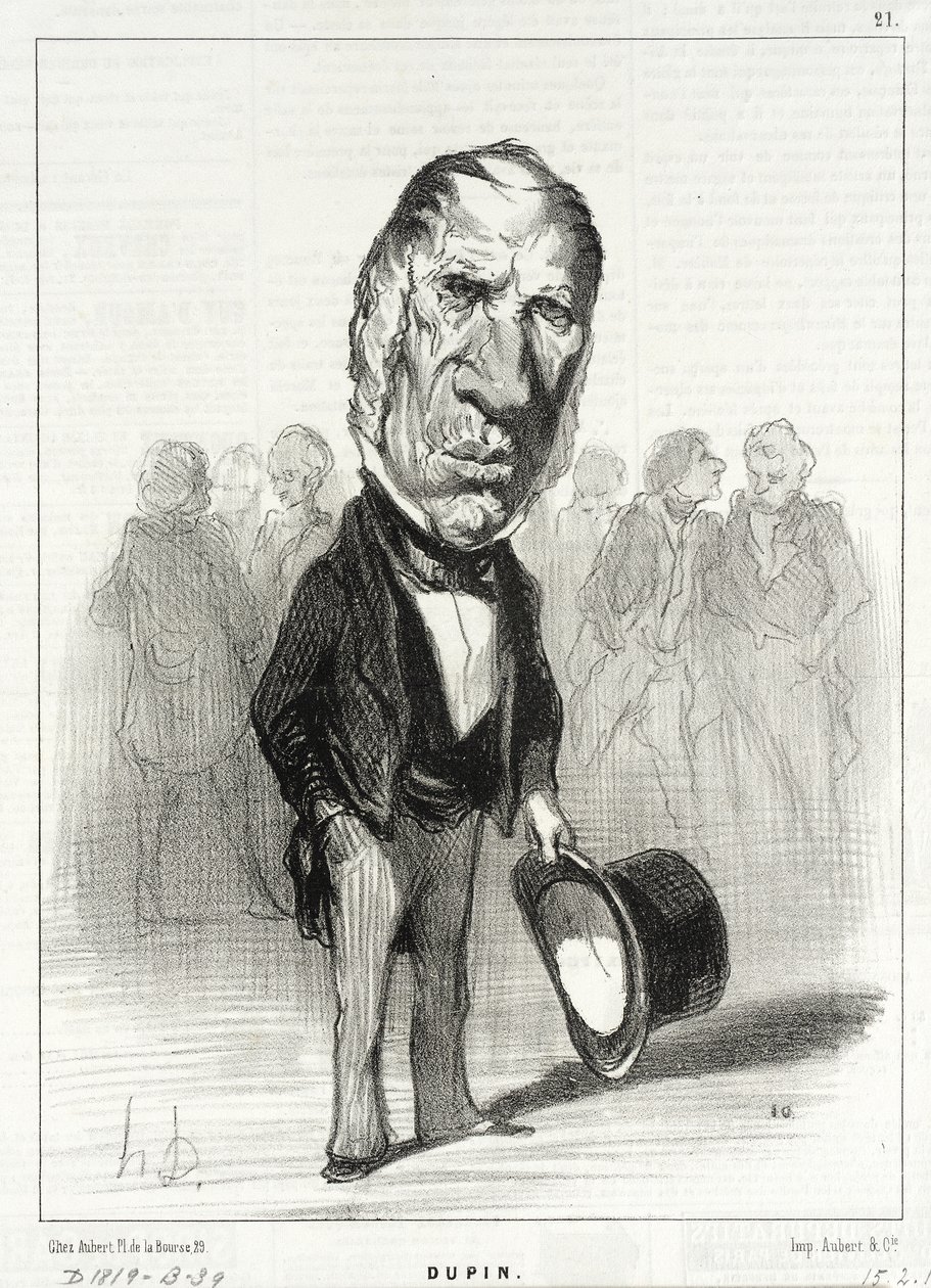 Dupin by Honoré Daumier