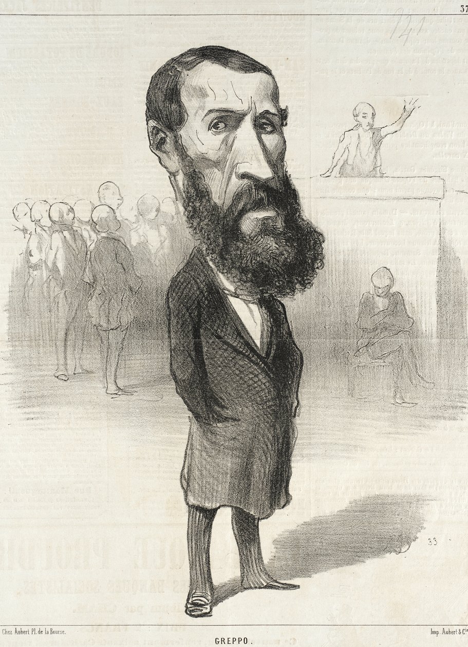 Greppo by Honoré Daumier