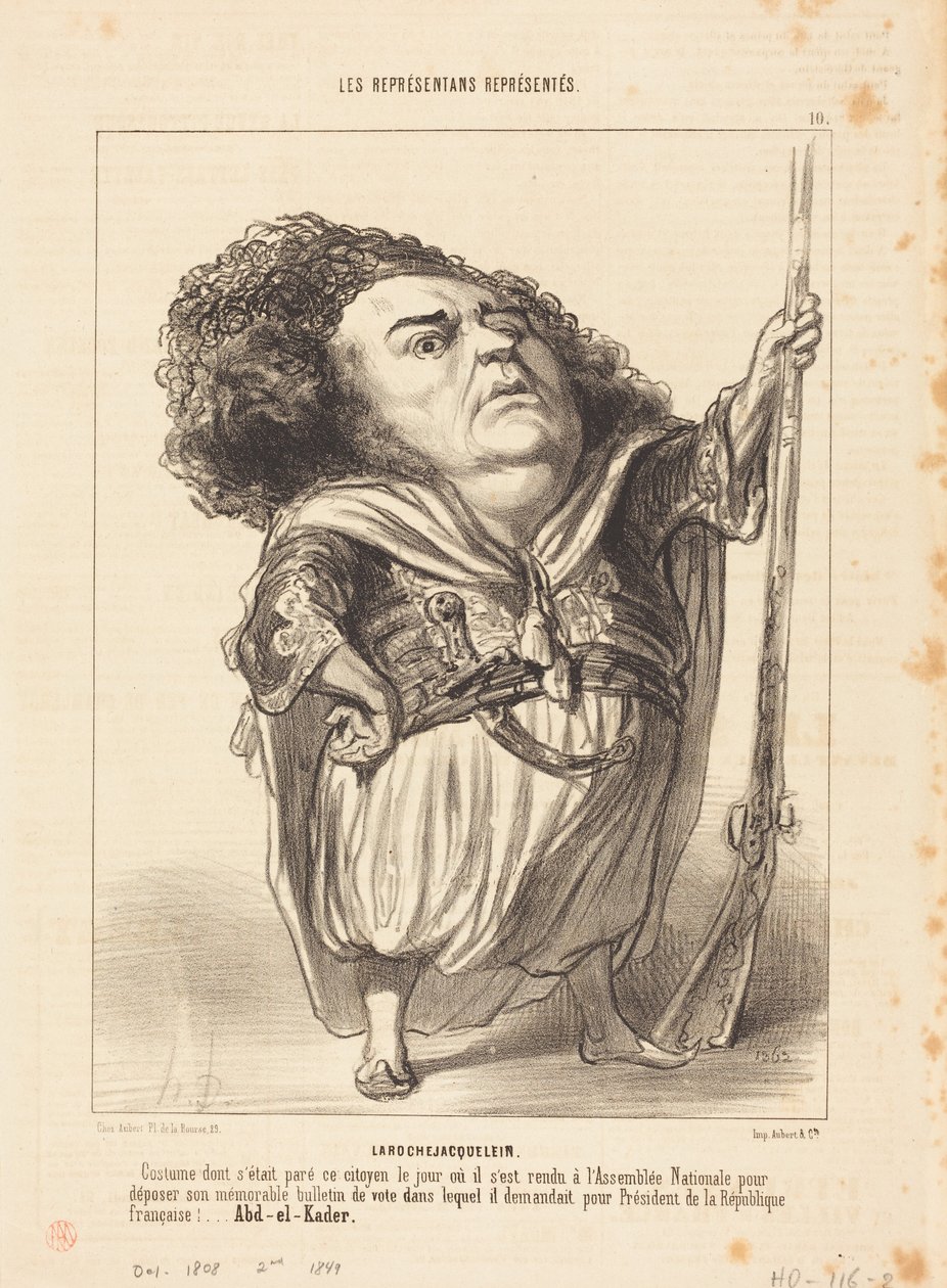 Henri de Larochejacquelein by Honoré Daumier