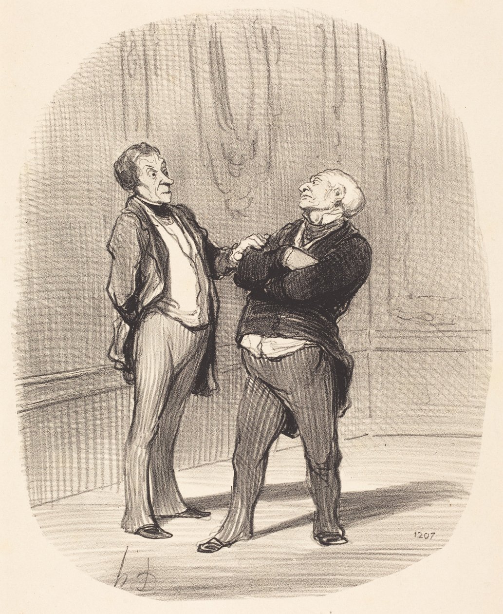 There Is War... the Rents Will... Decrease... by Honoré Daumier