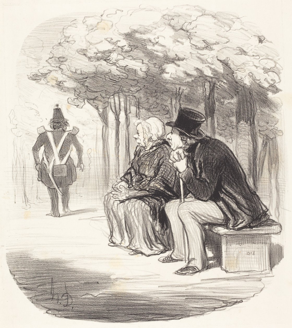 I Am Not Surprised If Women Have... Taste... by Honoré Daumier