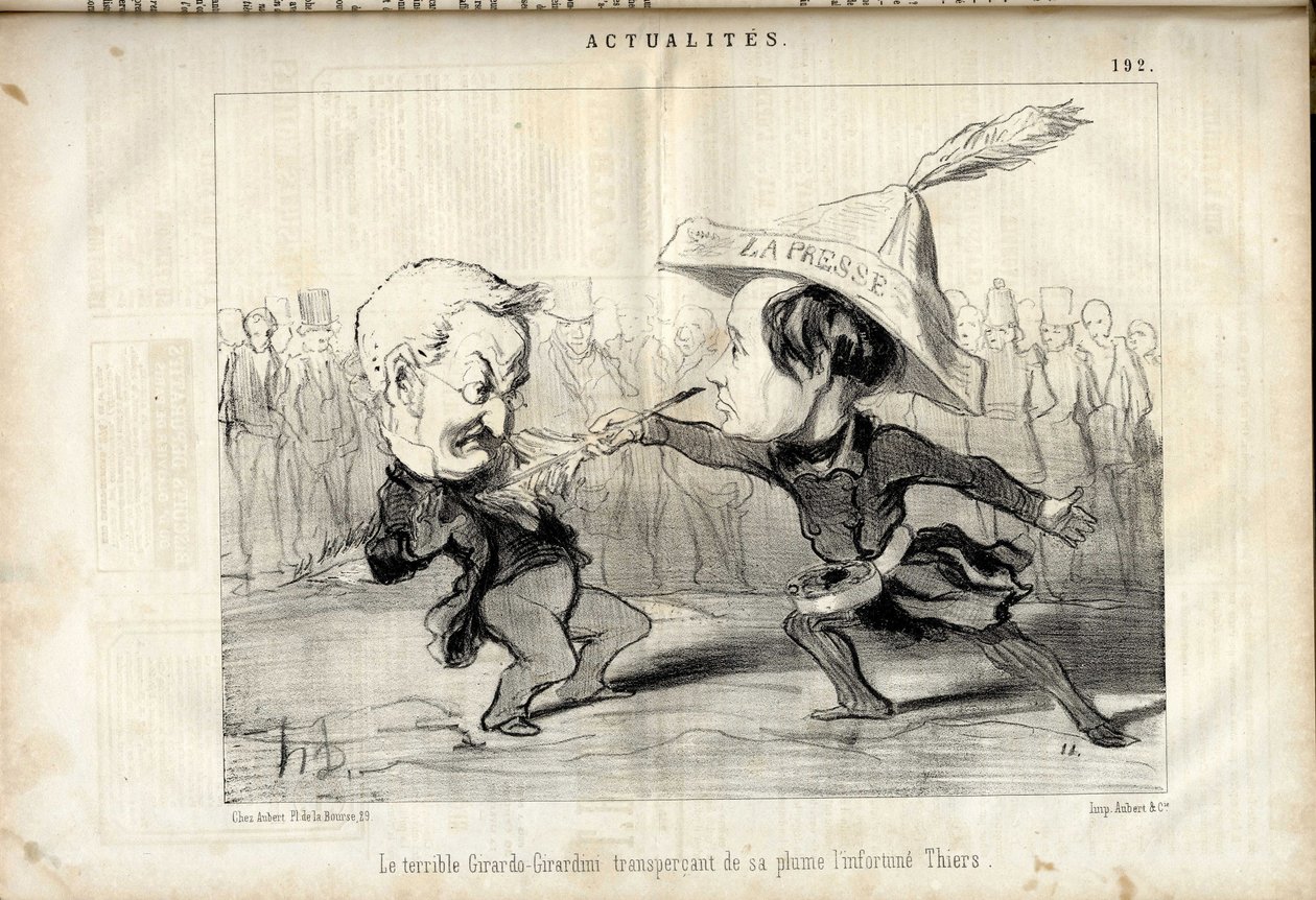 Le Charivari by Honoré Daumier