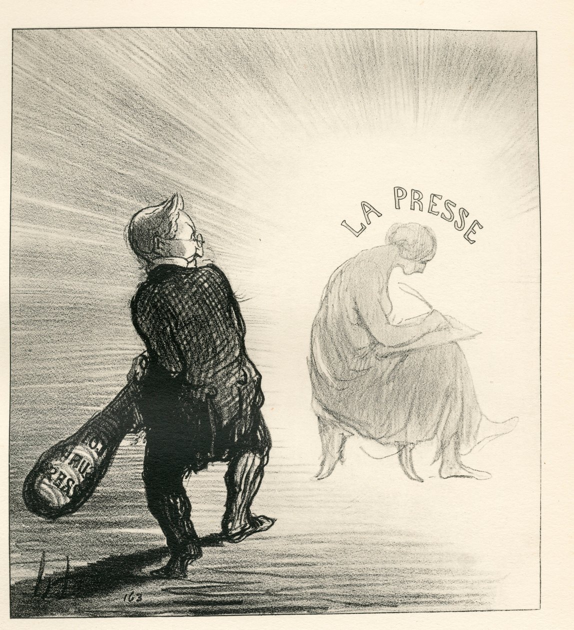 Le Charivari, Satirical in Black & White by Honoré Daumier
