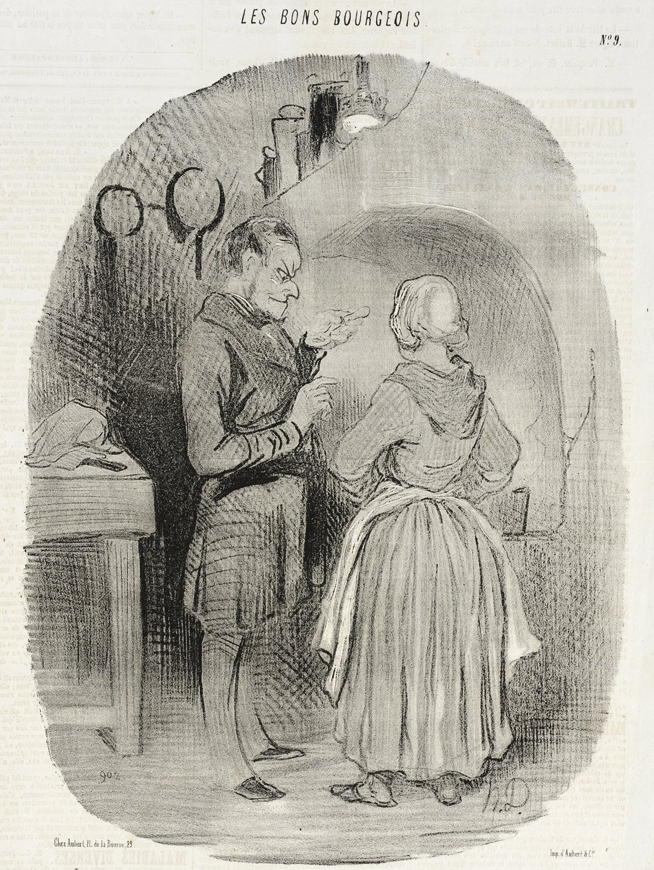 Les Bons Bourgeois (first series of prints) by Honoré Daumier