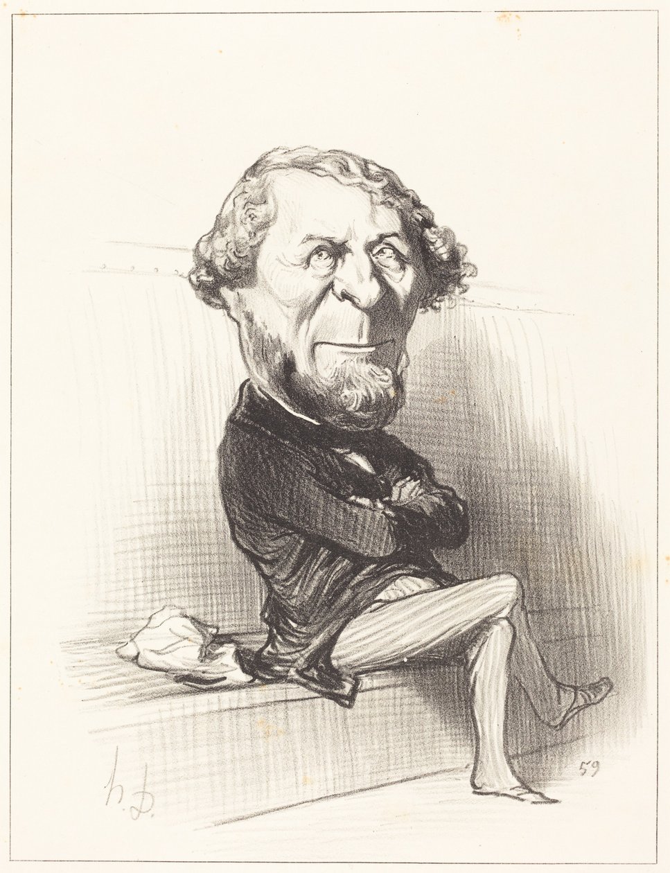Marie Denis Larabit by Honoré Daumier