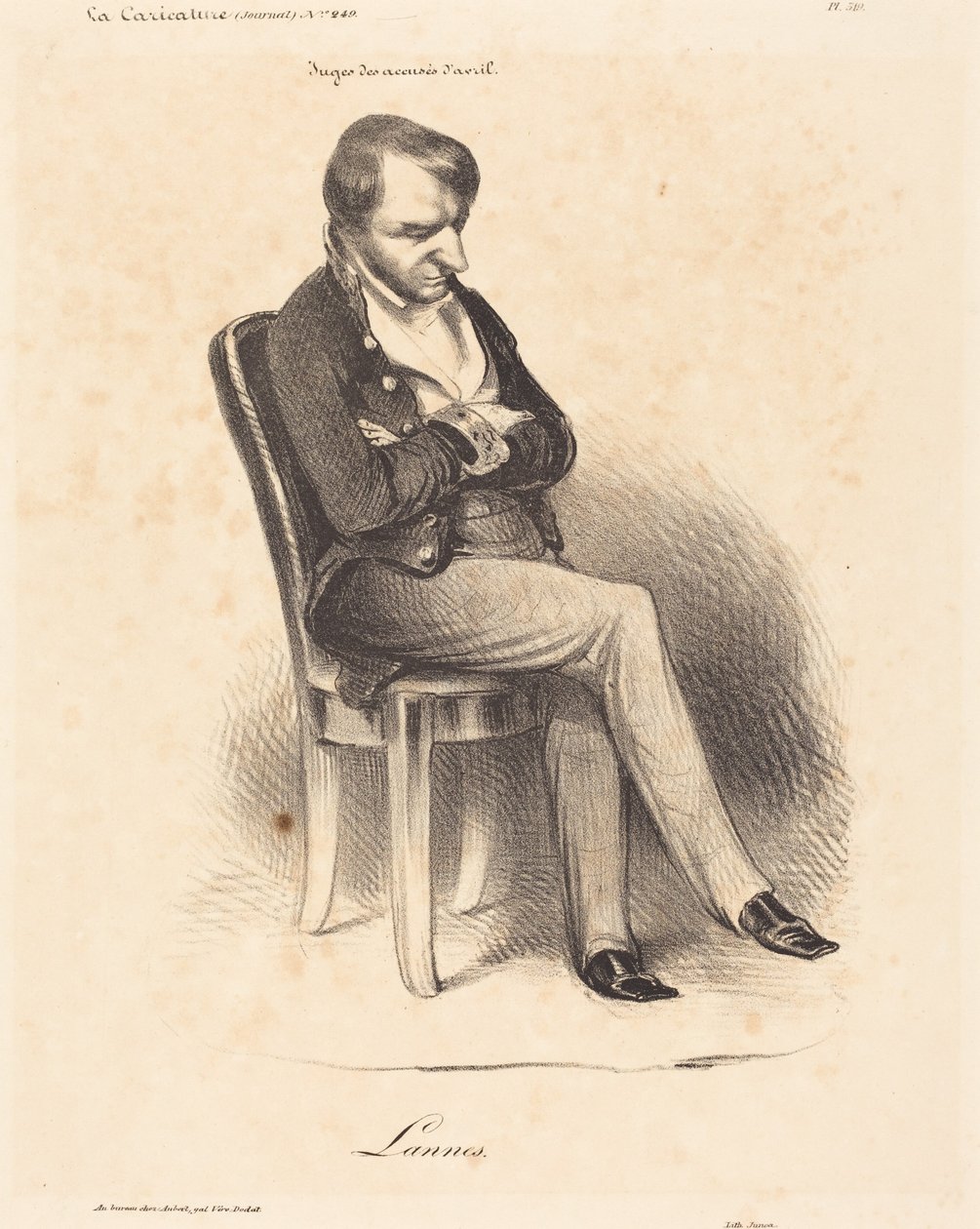 Napoleon Lannes by Honoré Daumier