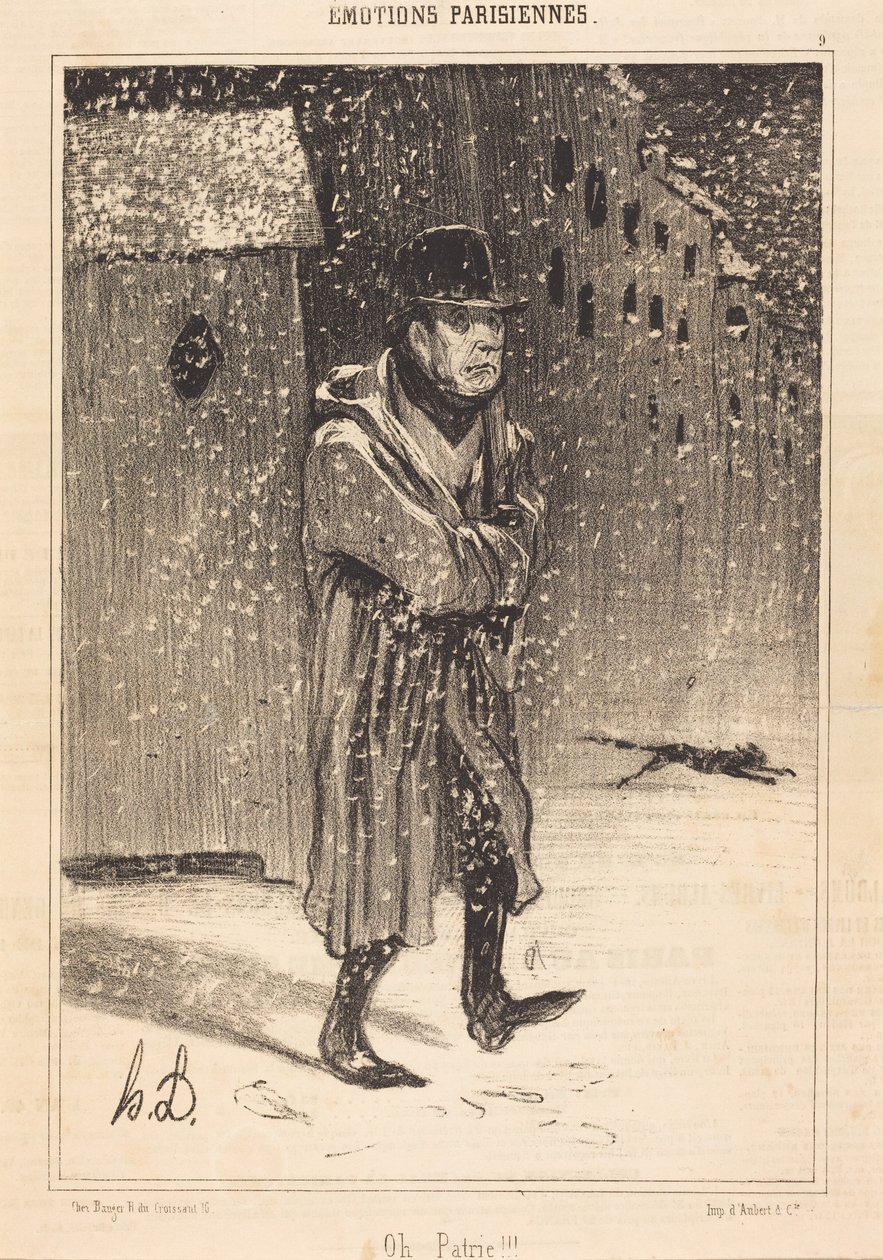 Oh Homeland!!! by Honoré Daumier