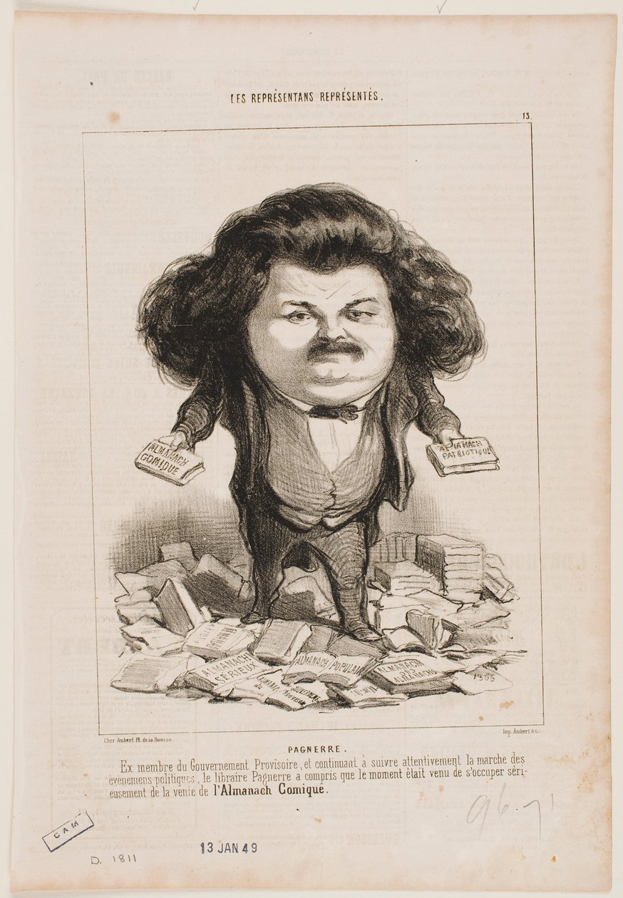 Pagnerre by Honoré Daumier