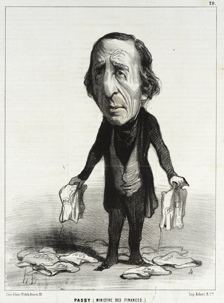Passy (Minister of Finance) by Honoré Daumier