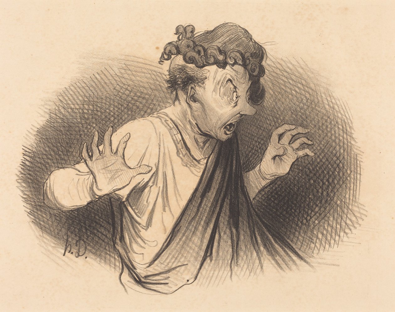 For Whom Are These Serpents... by Honoré Daumier