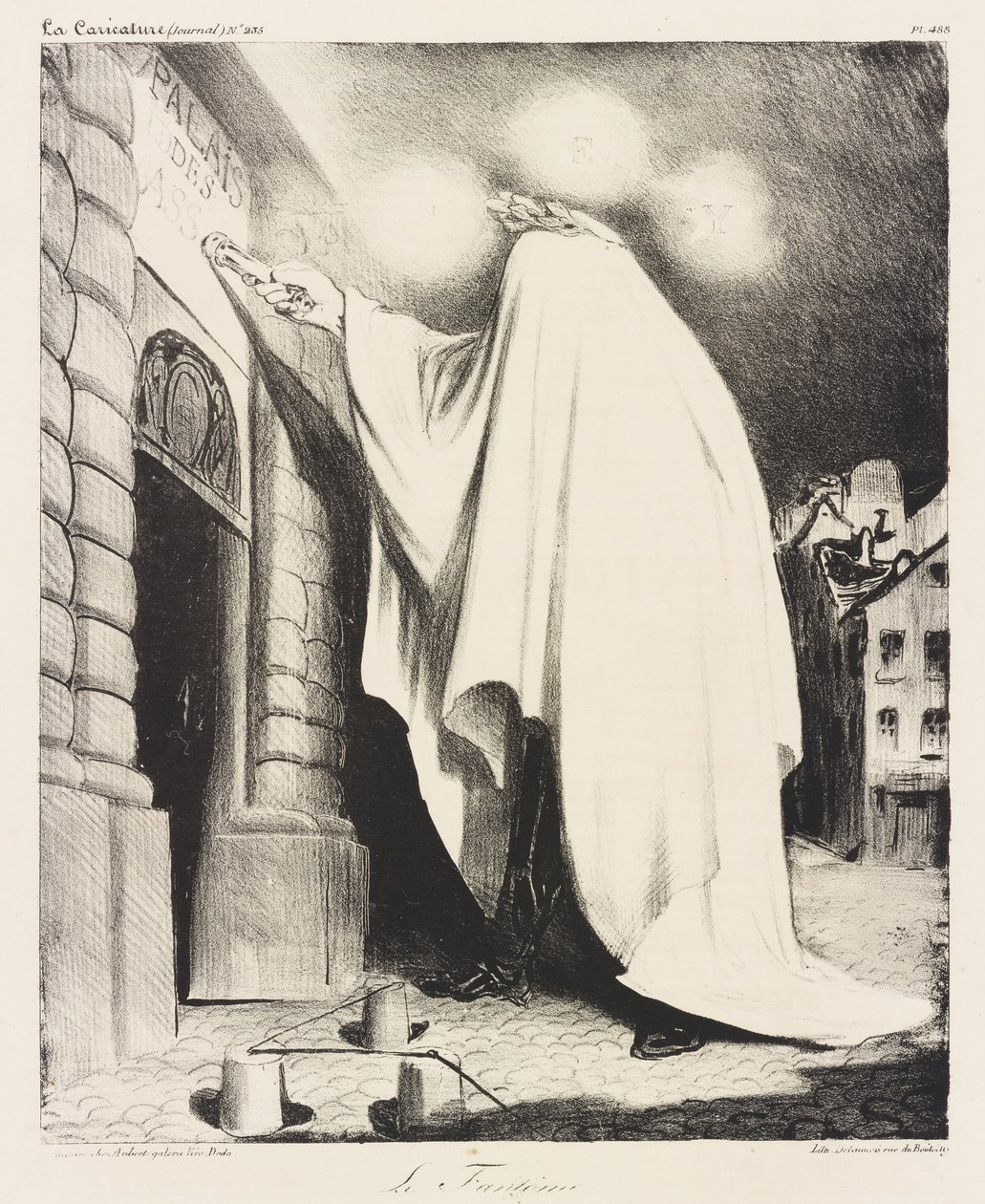 The Phantom by Honoré Daumier