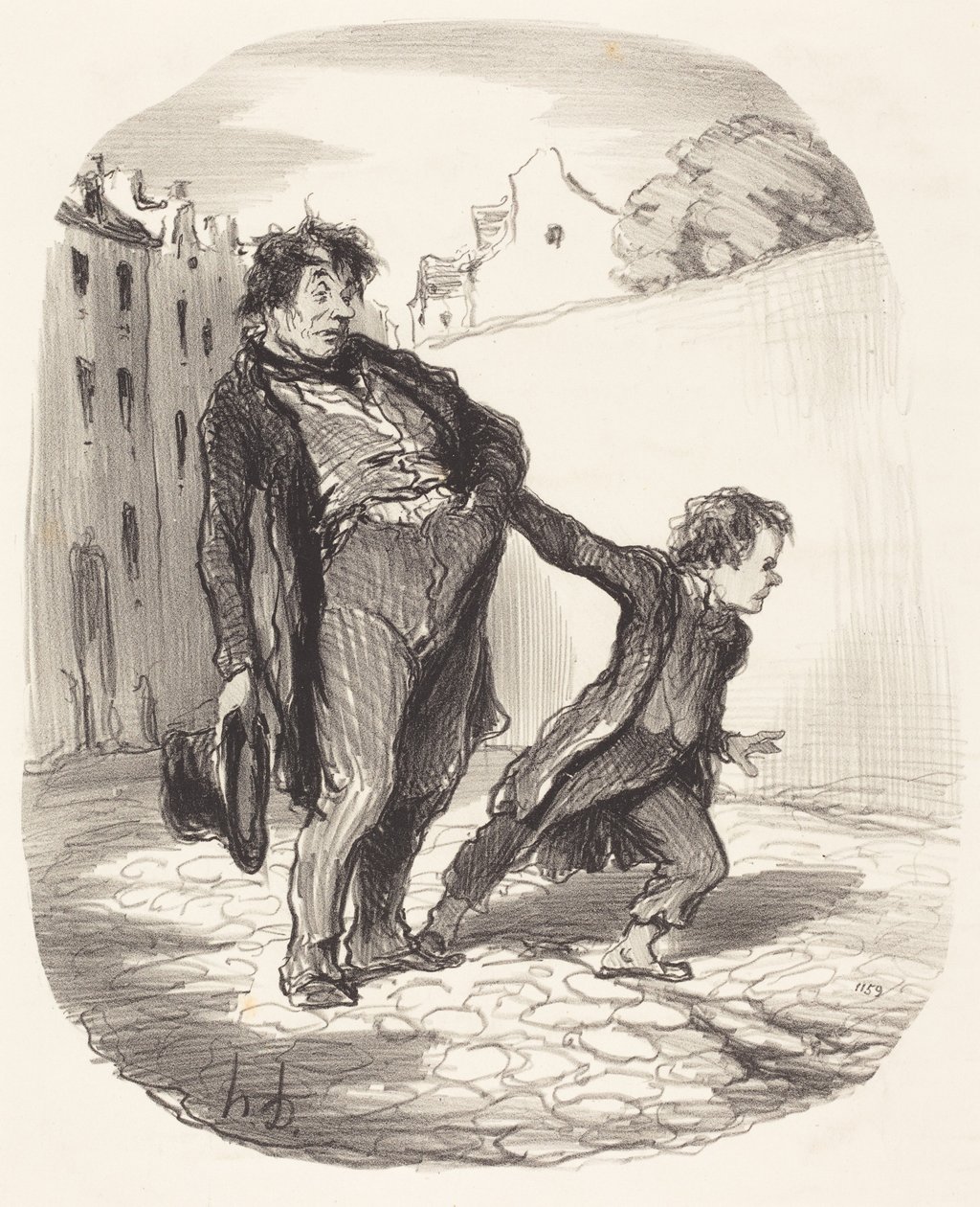 A Model Son by Honoré Daumier