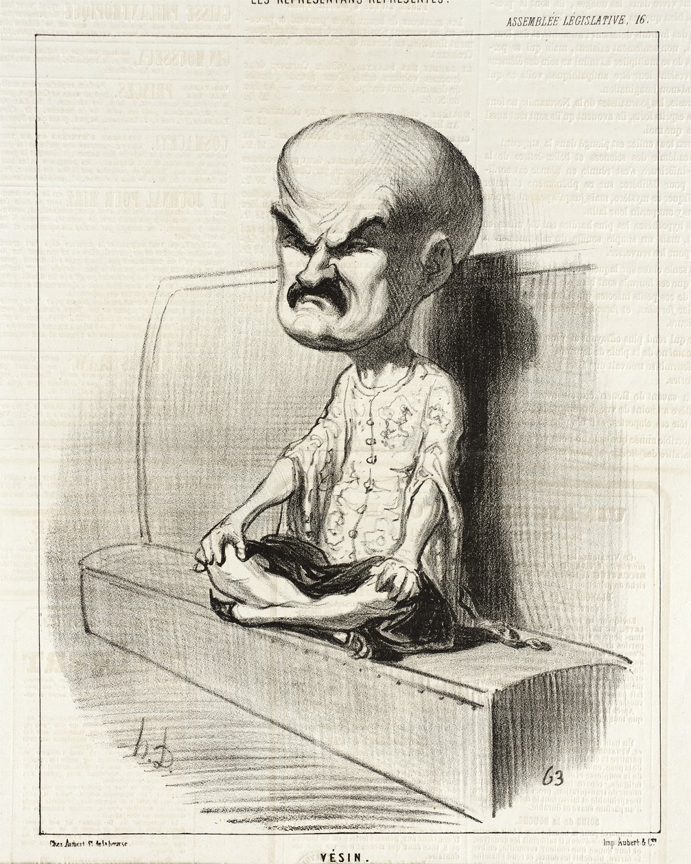 Vesin by Honoré Daumier