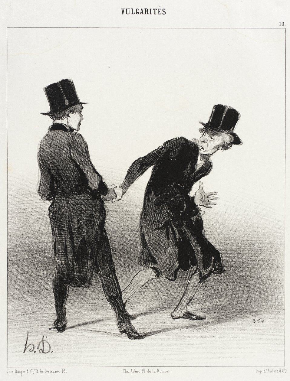 You my friend! how do you know... by Honoré Daumier