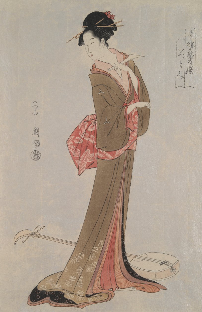 The Geisha Itsutomi: Selected Geishas from the Pleasure Quarters by Hosoda Eishi