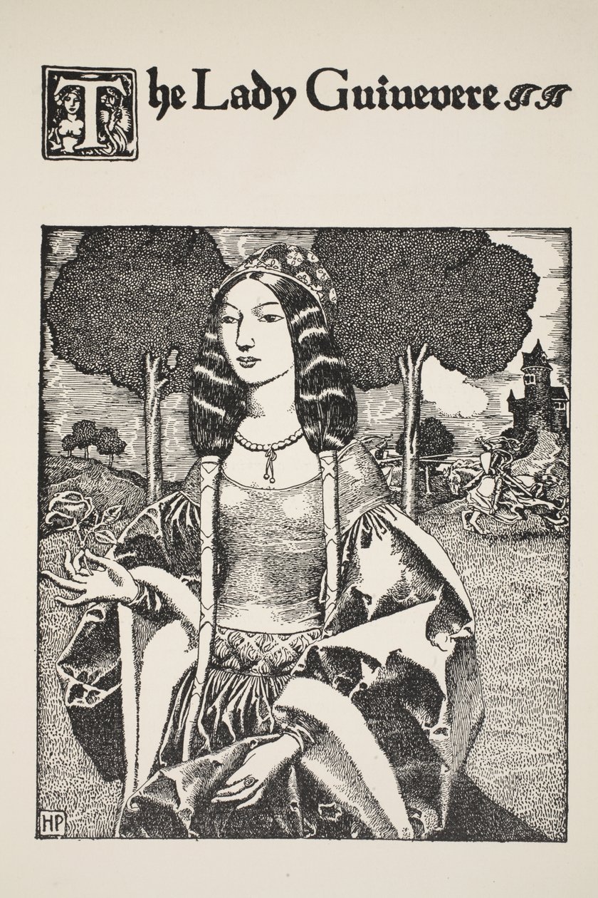 Lady Guinevere, Illustration from 