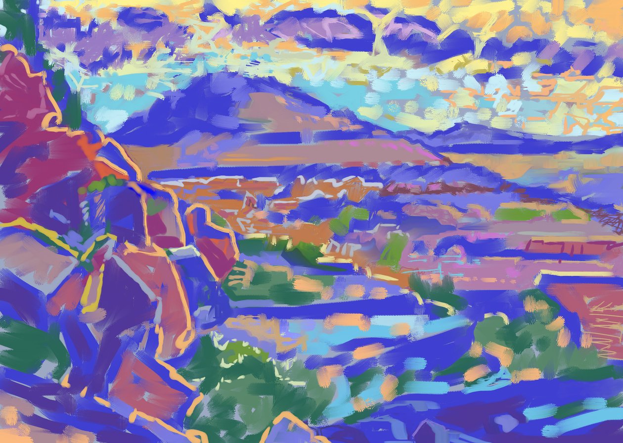 Land and Light, Sedona by Howard Ganz