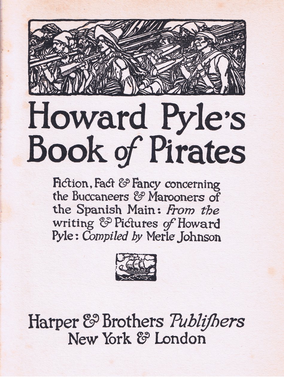 Title page by Howard Pyle: Premium art reproduction