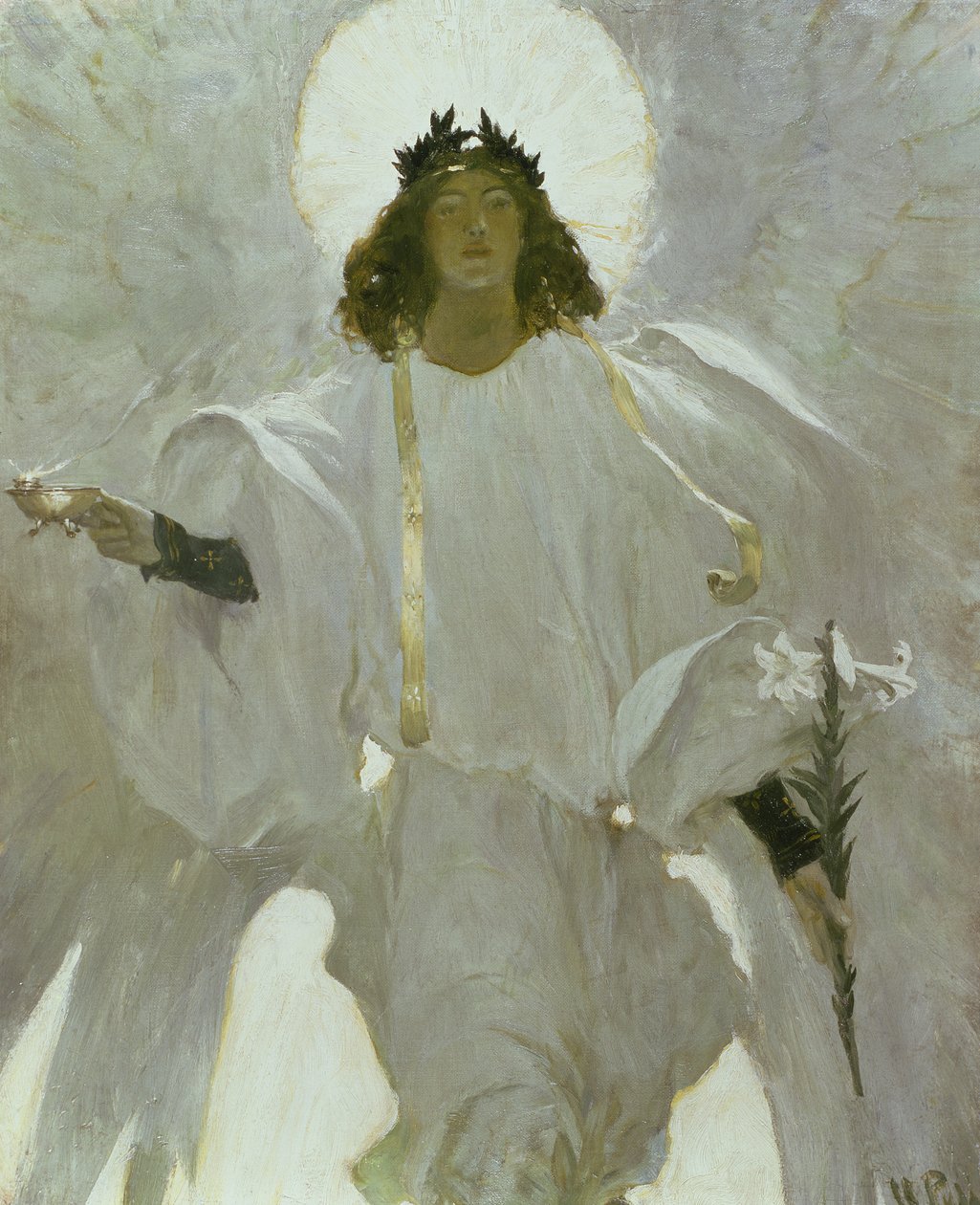 Why Seek Ye the Living Among the Dead?, 1905 by Howard Pyle