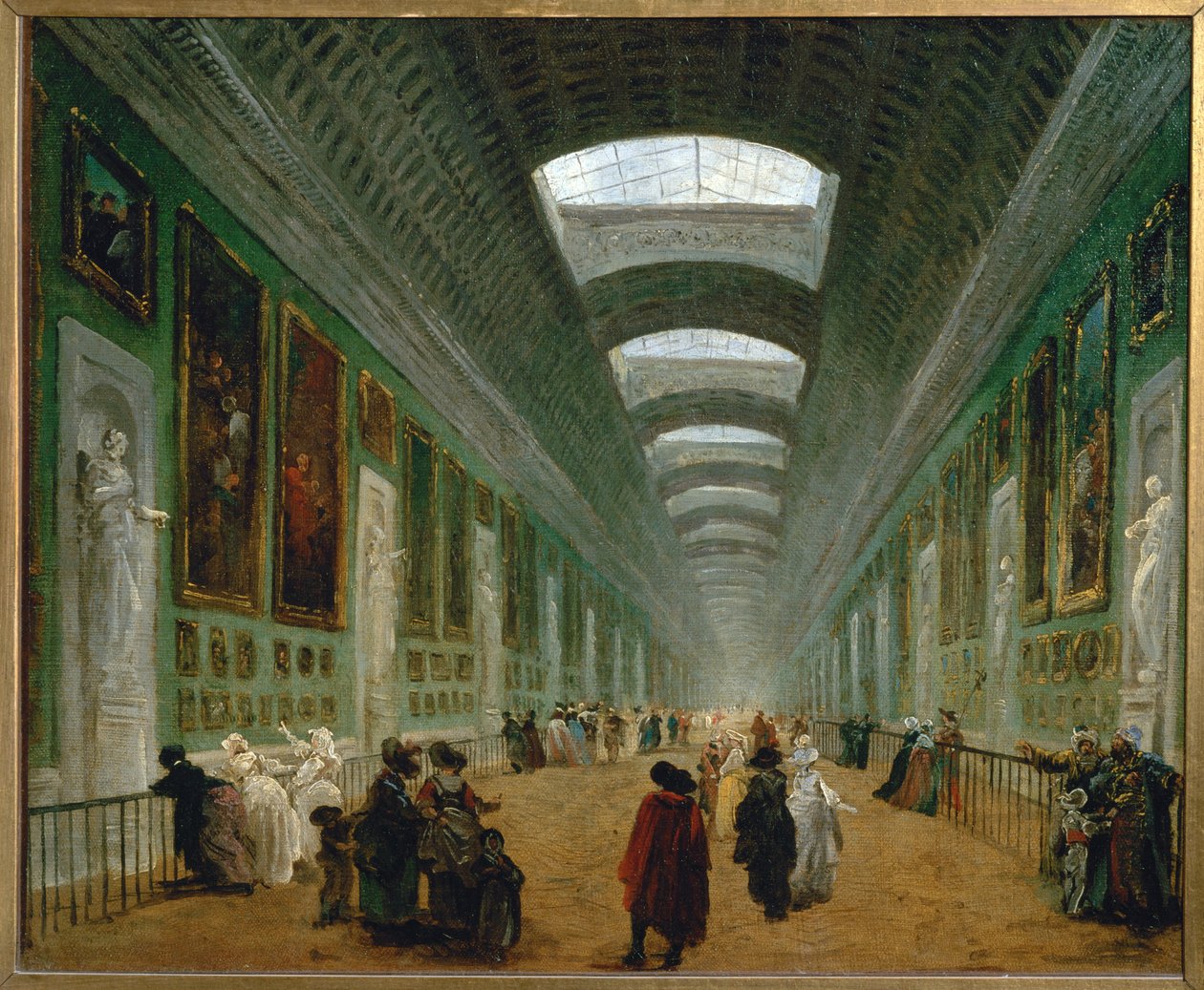 Project for the Development of the Grande Galerie of the Louvre by Hubert (circle of) Robert