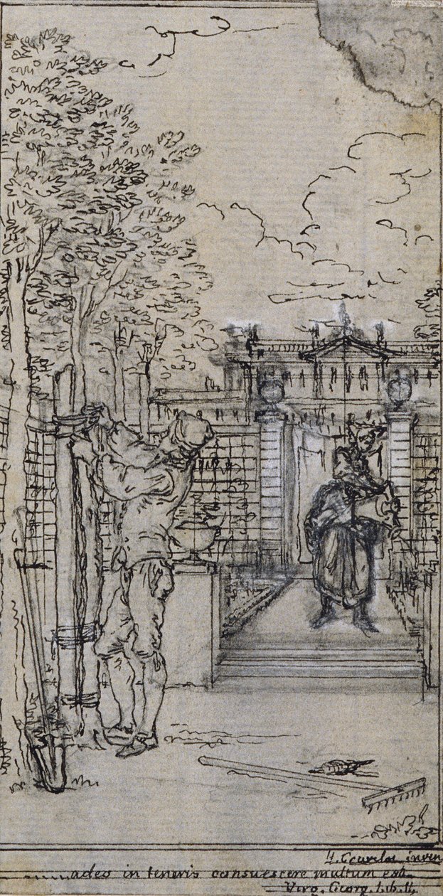 Study for Vignette-Frontispiece in Poncelet