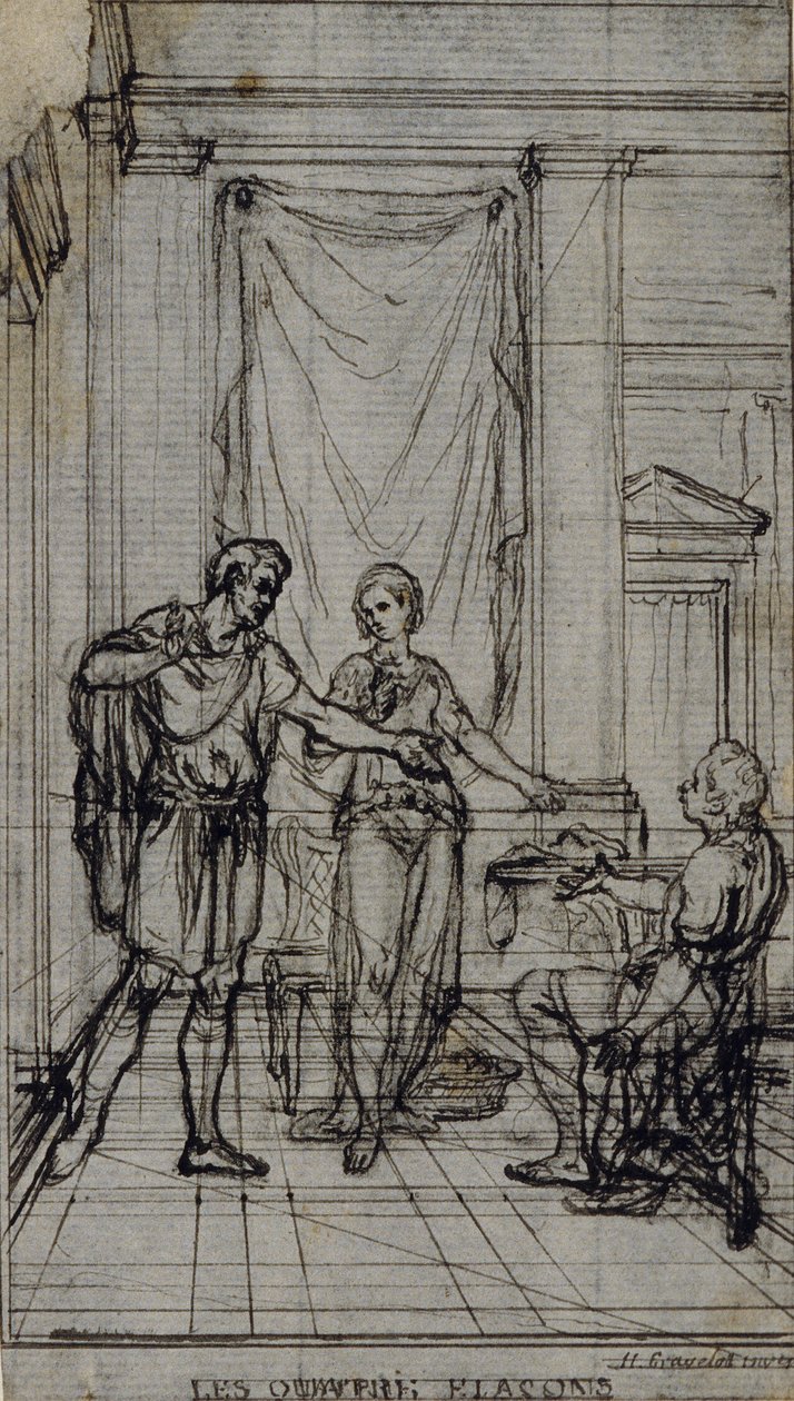 Study for Vignette in Jean François Marmontel