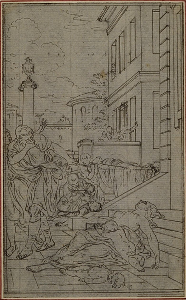 Study for the Vignette of Lucretius