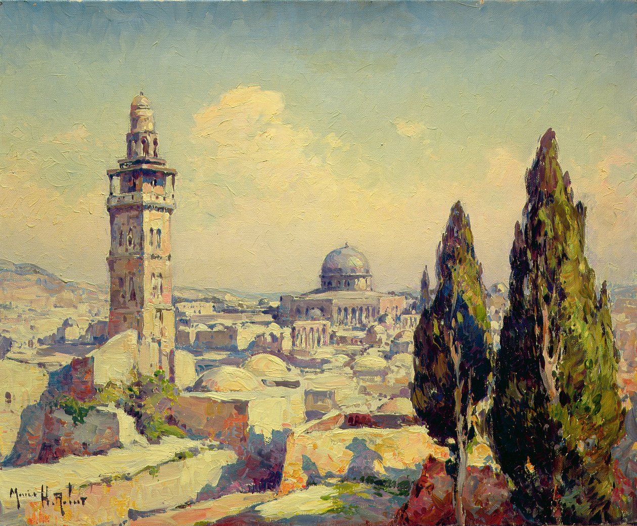 Jerusalem by Hubert Robert: Premium art reproduction