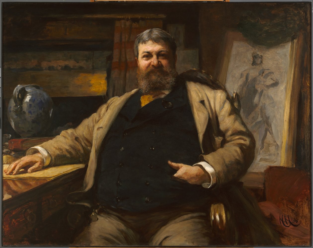 H. H. Richardson by Hubert von Herkomer