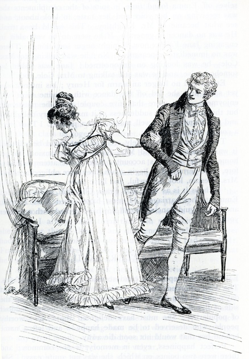 Franz Churchil and Emma by Hugh Thomson