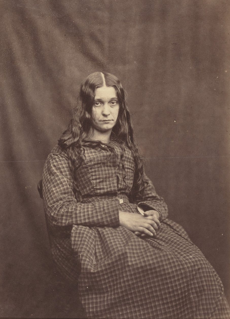 Woman, Surrey County Asylum, c. 1855 by Hugh Welch Diamond