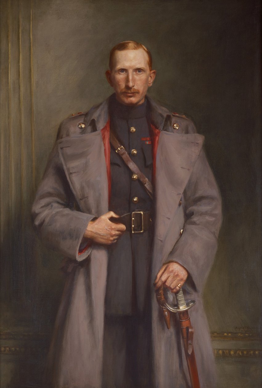 Portrait of Alan, 8th Duke of Northumberland by Hugh de Twenebrokes Glazebrook