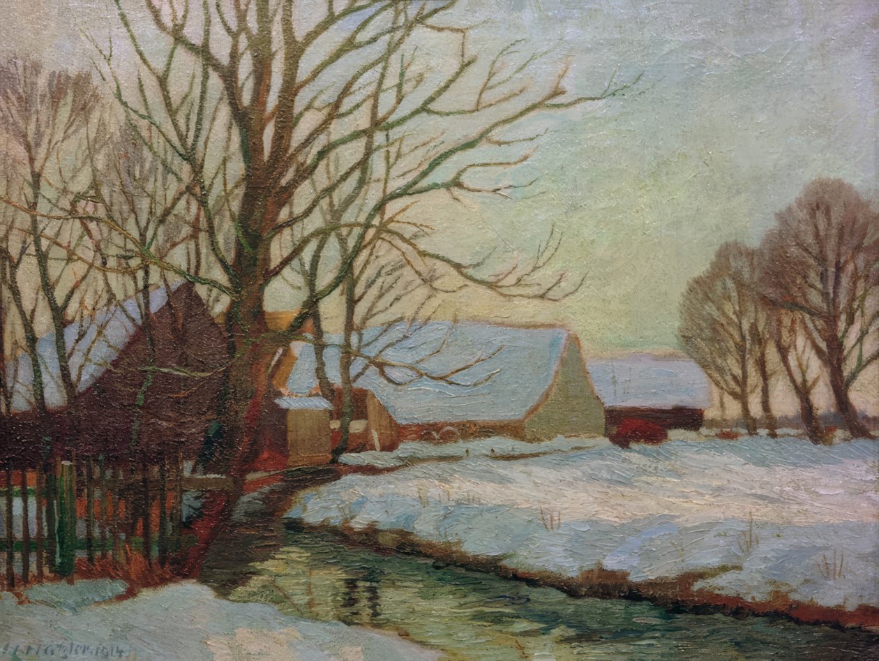 Farmstead by Hugo Hatzler