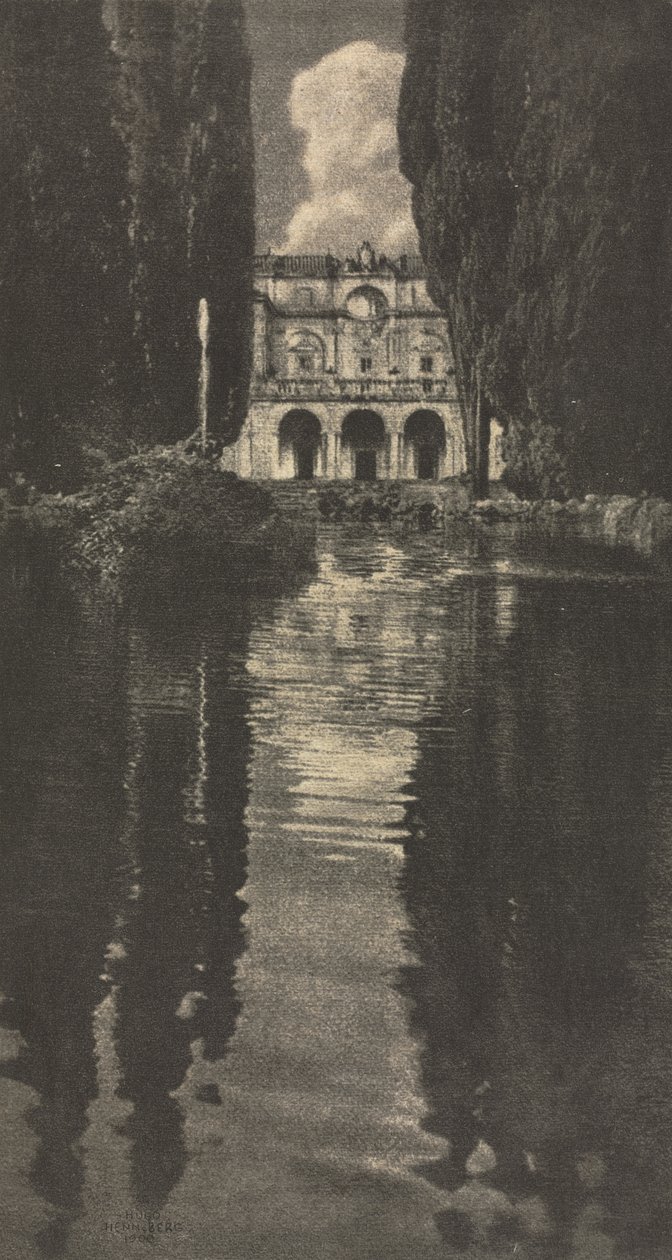 Camera Work: Villa Falconieri by Hugo Henneberg