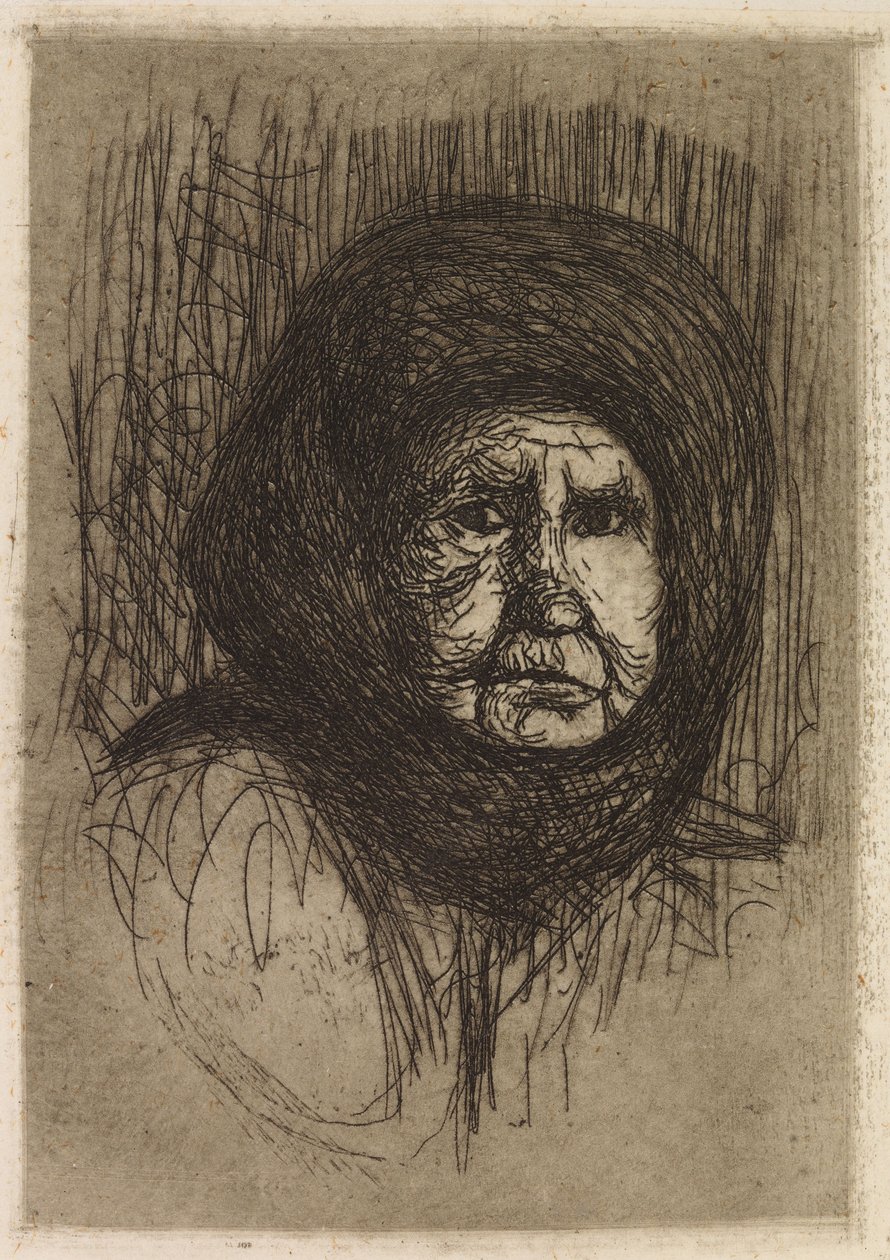 Broom Granny by Hugo Simberg