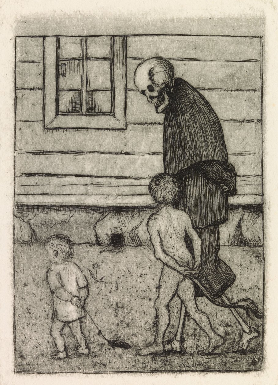 Playmates by Hugo Simberg