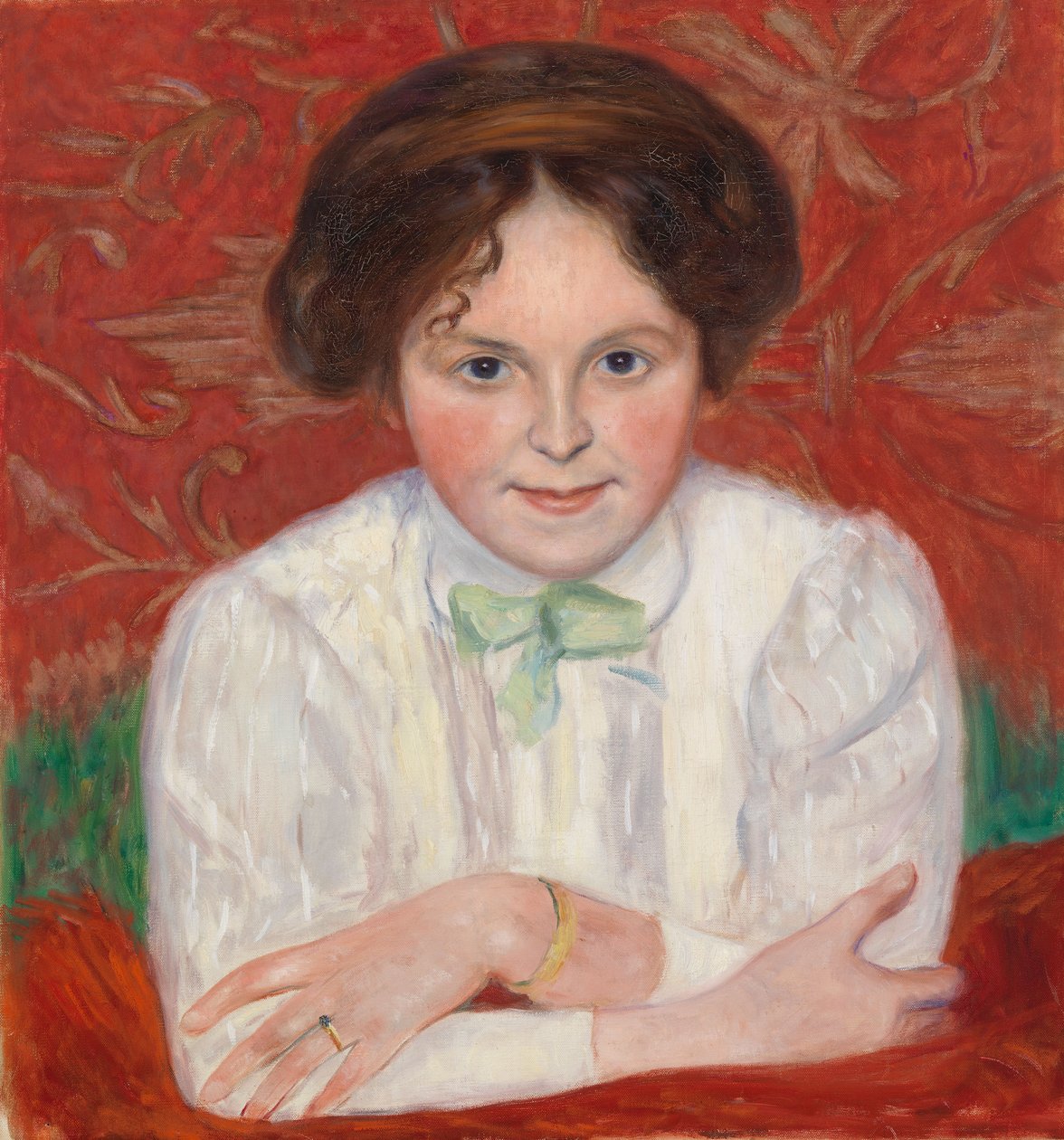 Portrait of Inge Simberg by Hugo Simberg