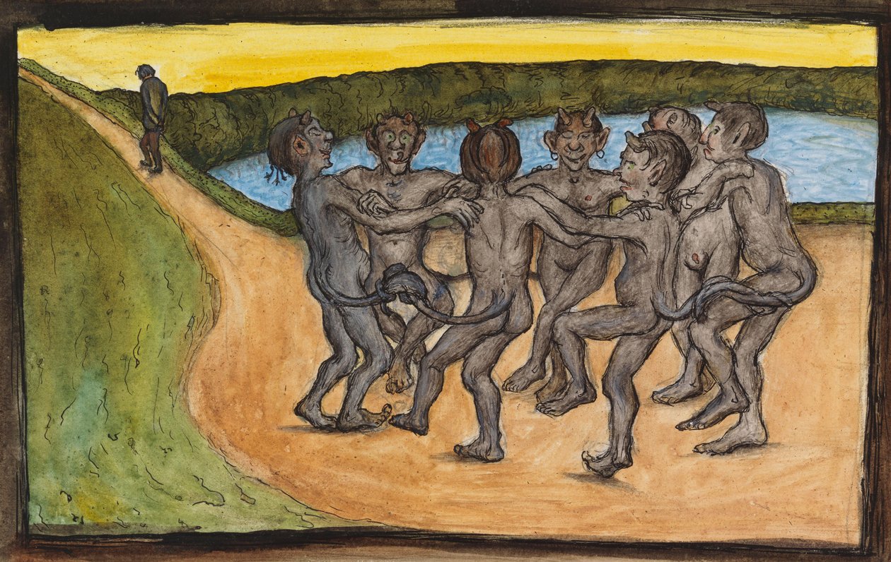 Round Dance by Hugo Simberg