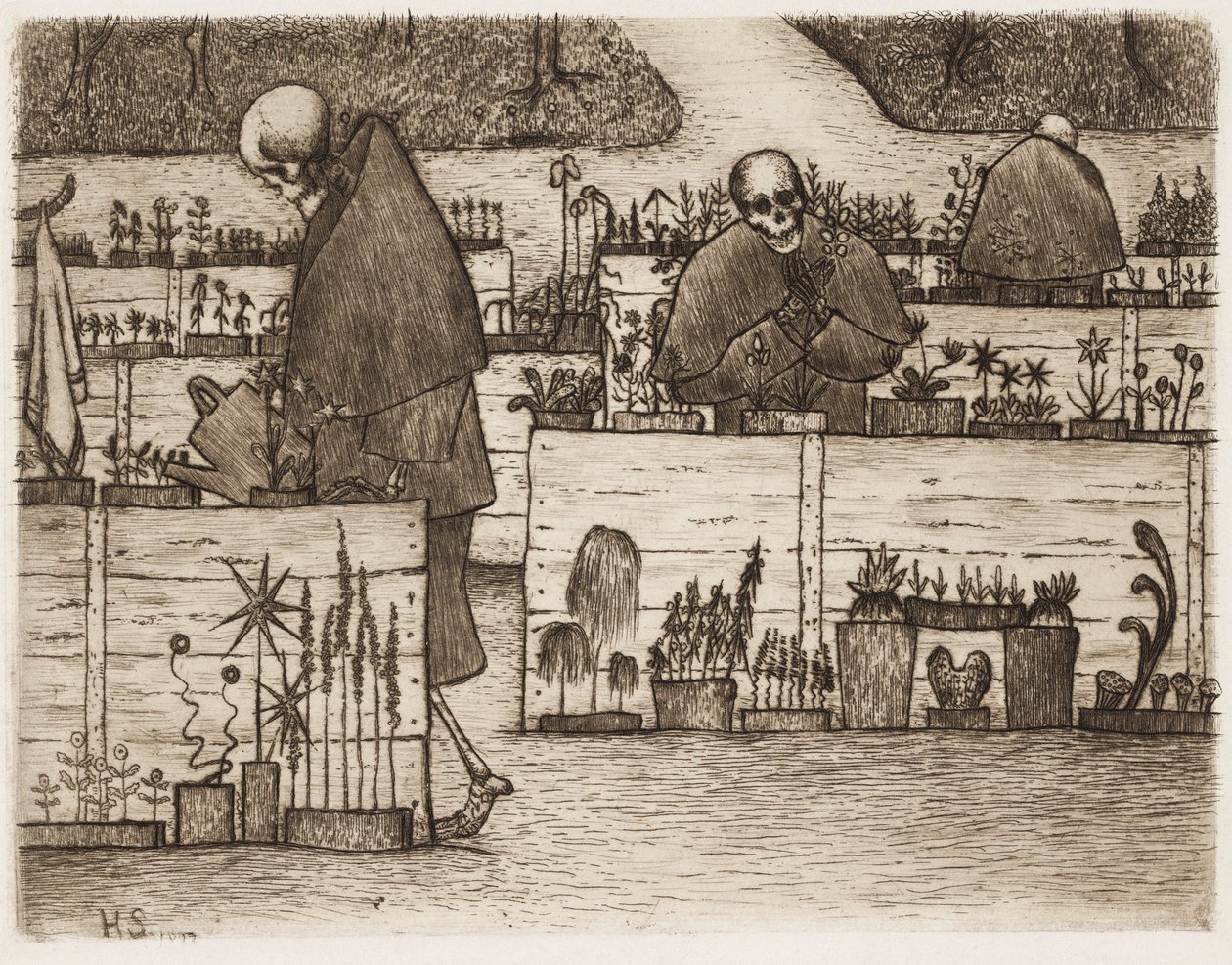 The Garden of Death by Hugo Simberg