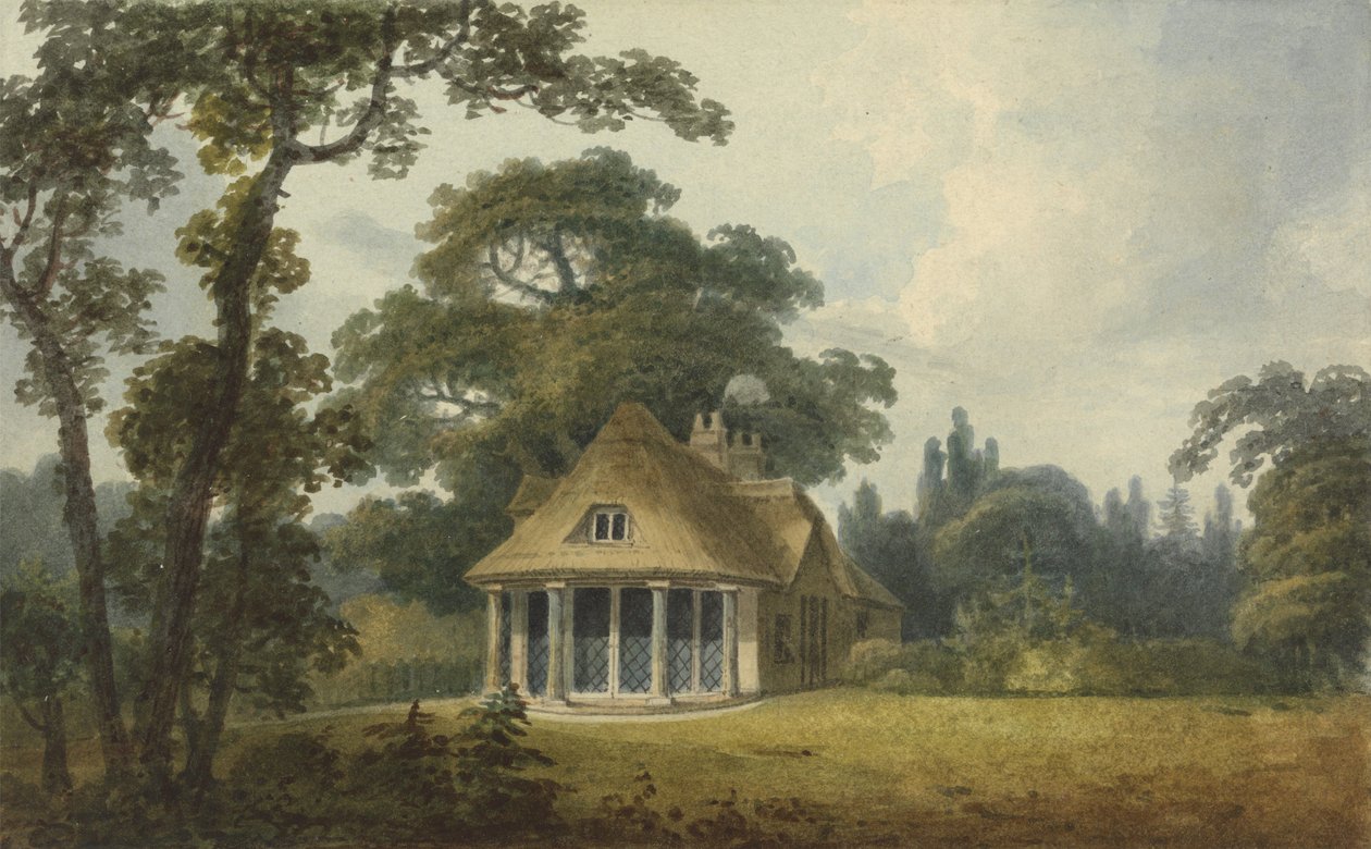 A Summer House with Full-length Lattice Windows by Humphry Repton