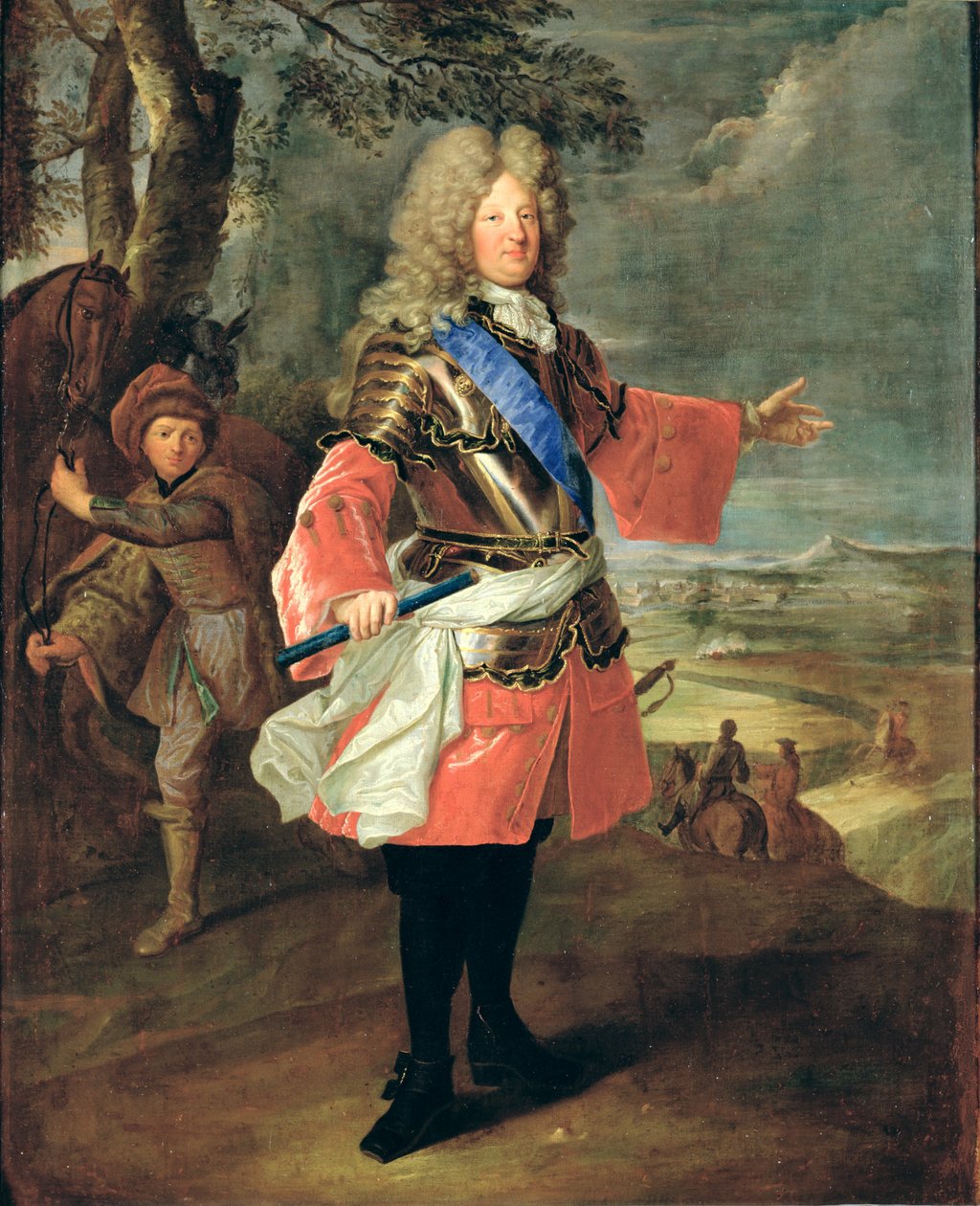 Louis de France (1661-1711) Le Grand Dauphin, 1697 by Hyacinthe Francois Rigaud