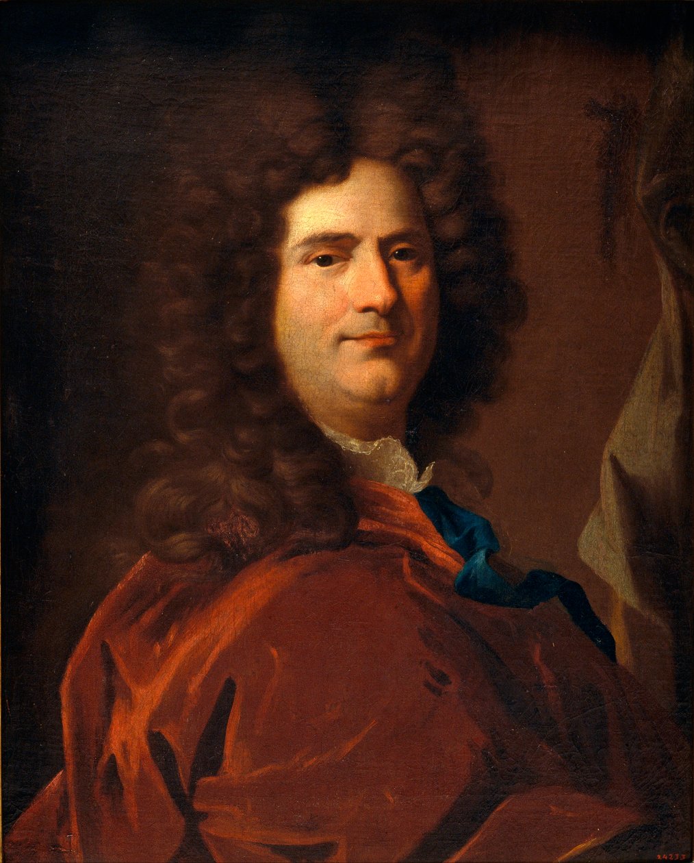 Self-Portrait by Hyacinthe Francois Rigaud: Fine art print