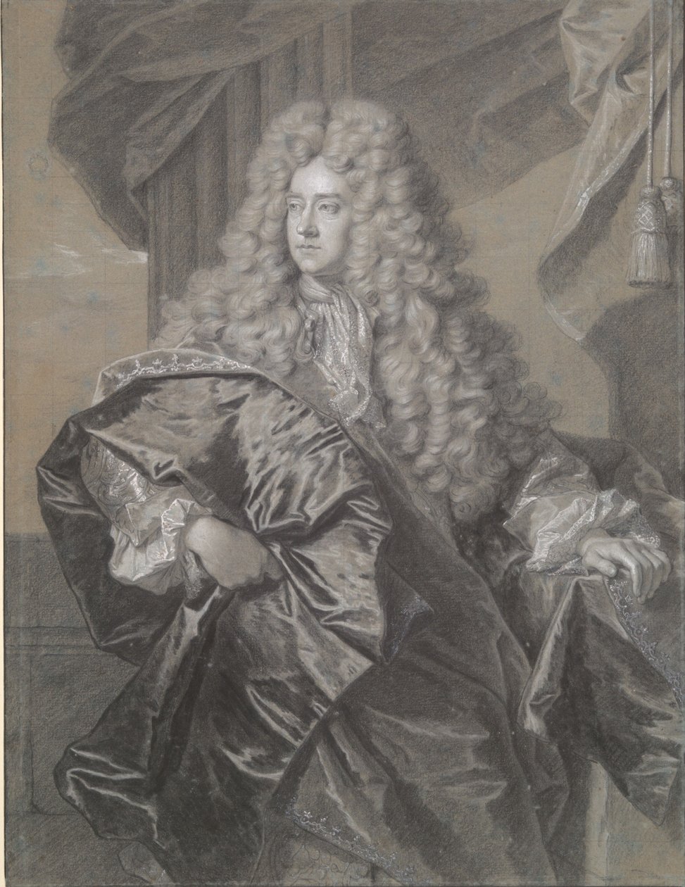 Portrait of Edward Villiers, First Earl of Jersey by Hyacinthe Rigaud