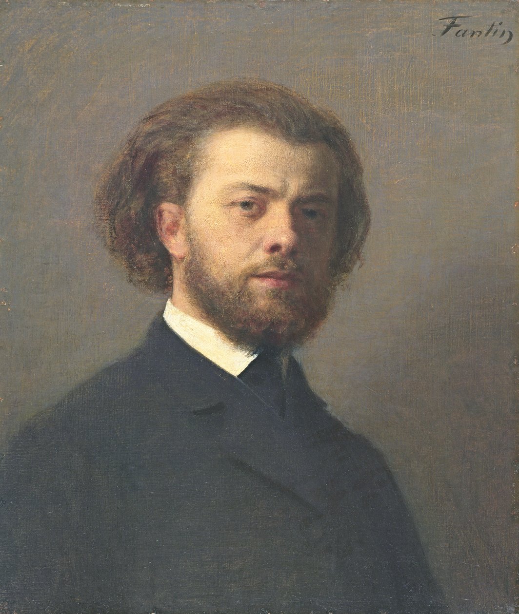 Self Portrait by Ignace Henri Jean Fantin-Latour