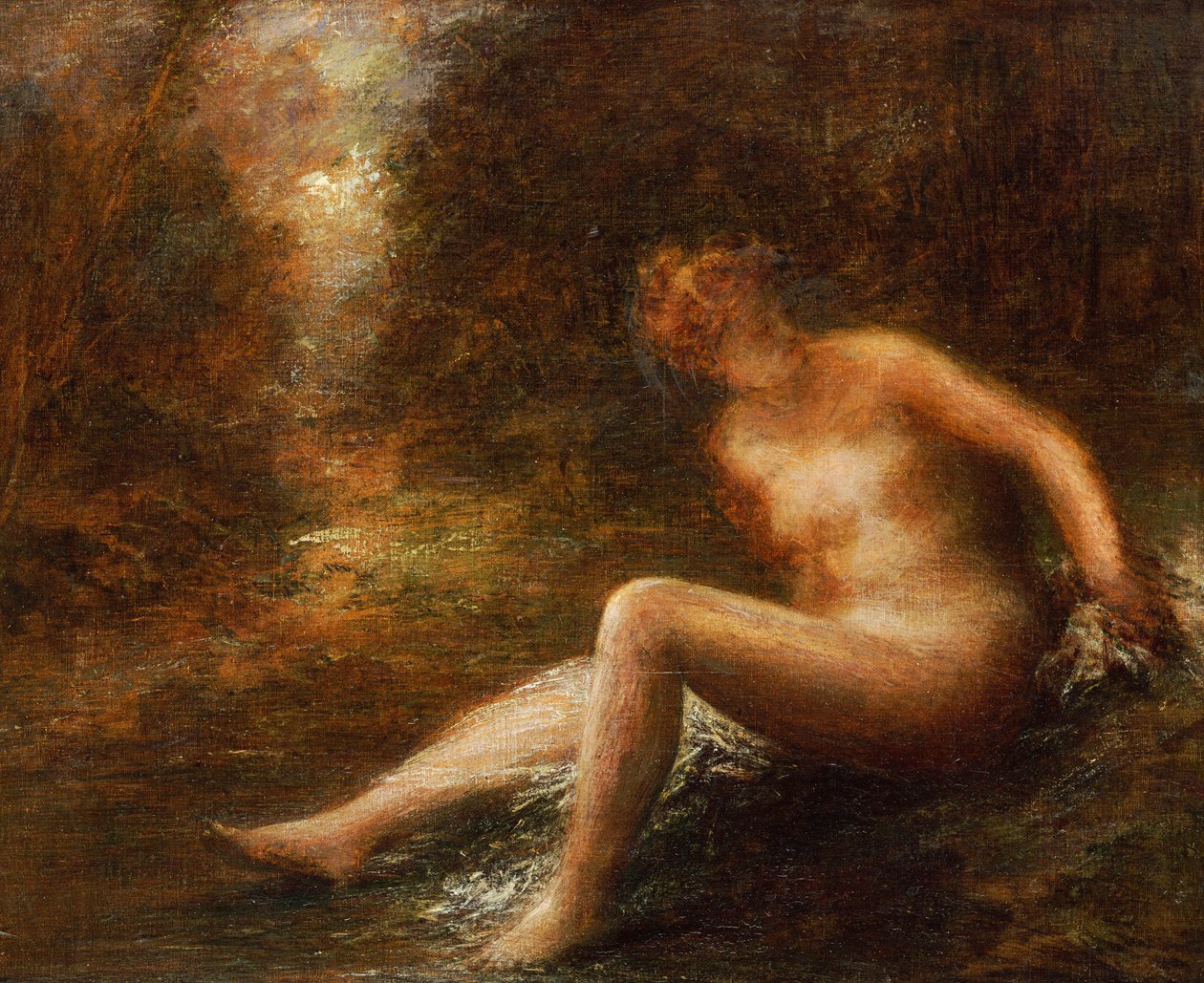 The Huntress by Ignace Henri Jean Fantin Latour
