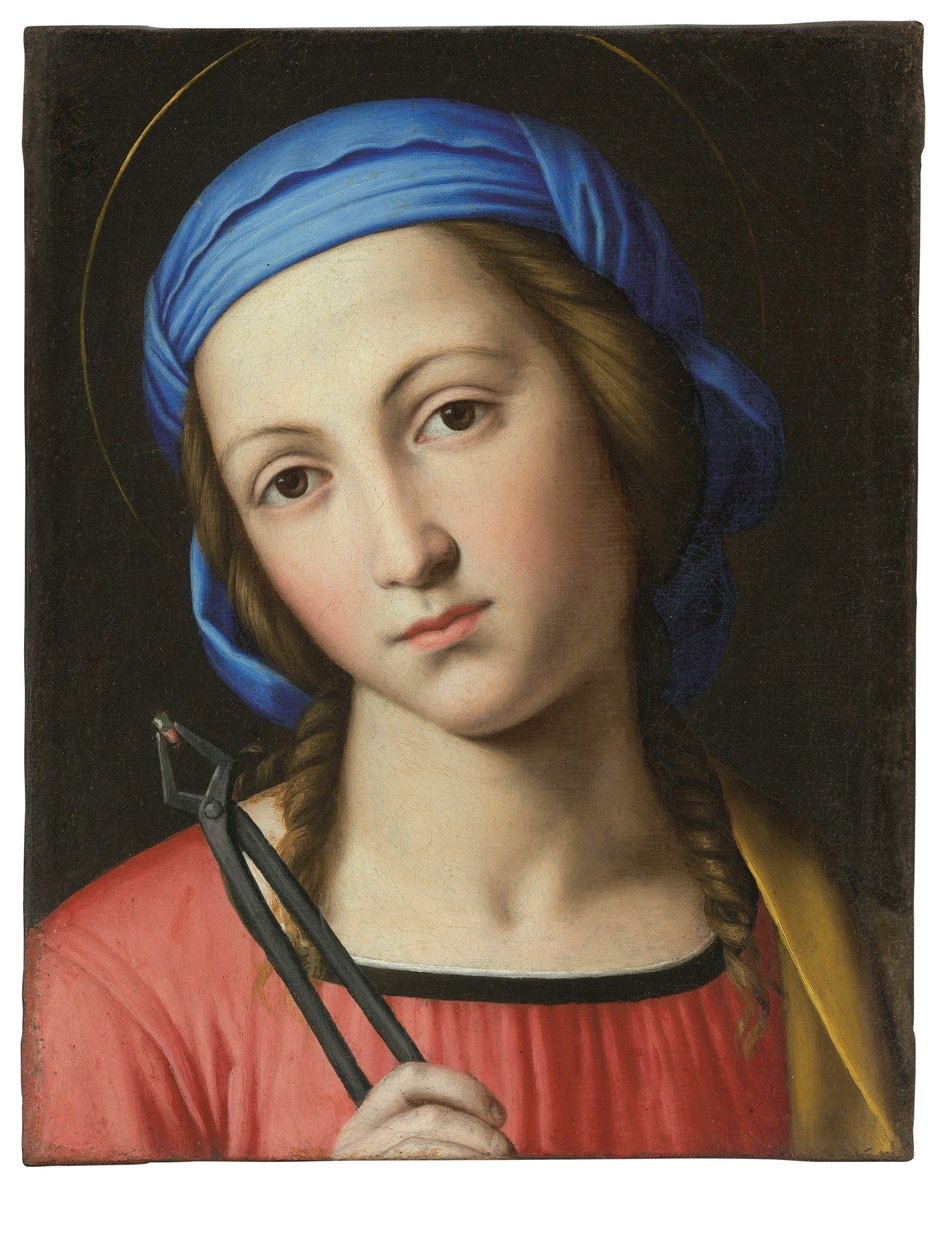 Saint Apollonia by Il  Sassoferrato