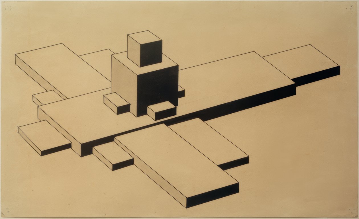 Architectural Project by Ilja Grigorjewitsch  Tschaschnik