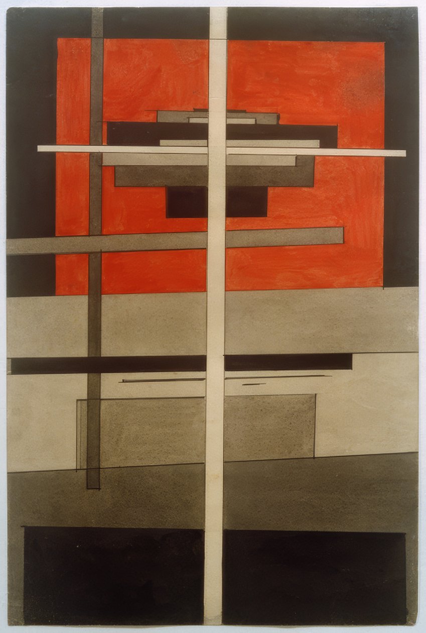 Suprematist Composition by Ilja Grigorjewitsch  Tschaschnik