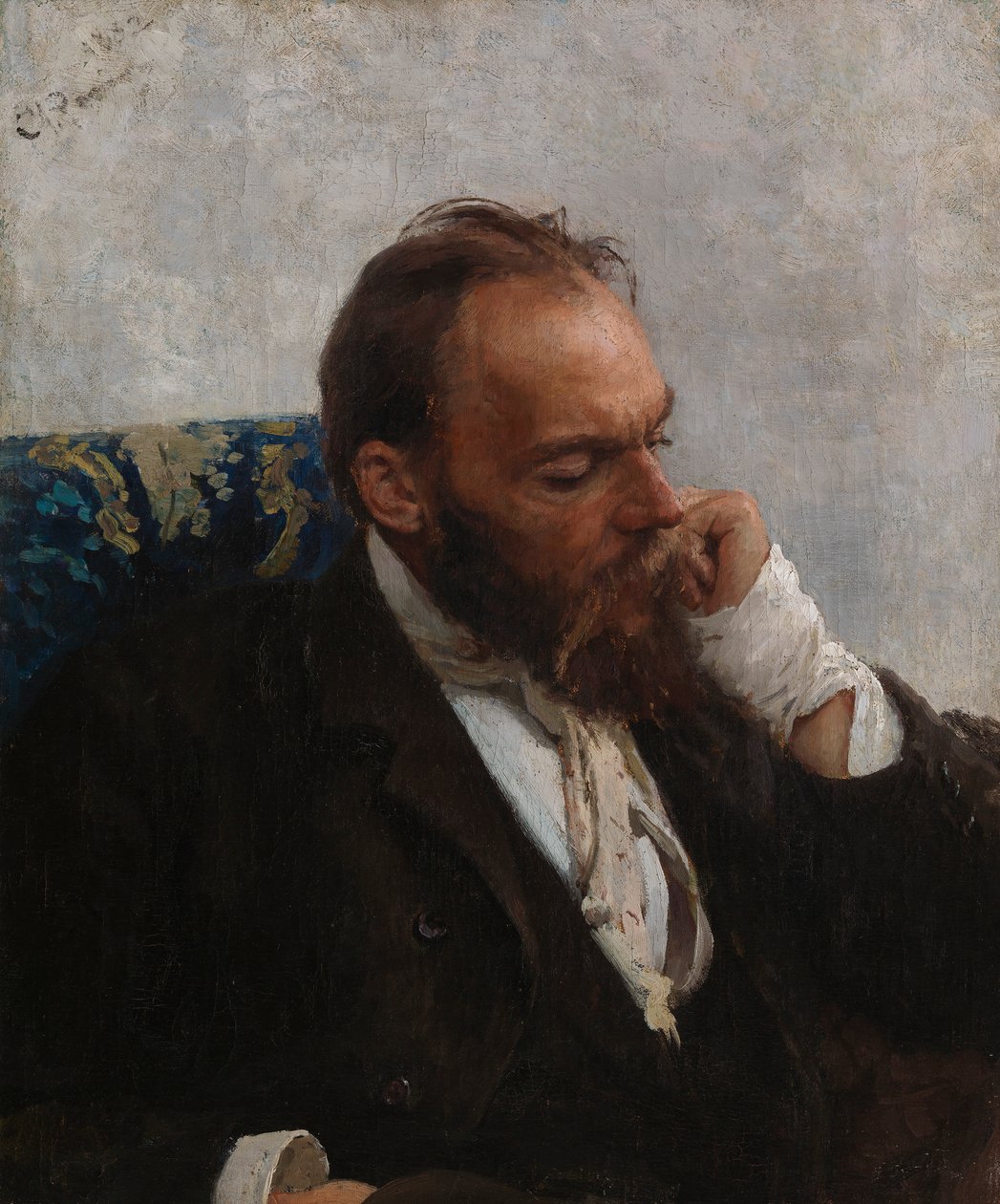Portrait of the Artist Nikolay (Mykola) Murashko by Ilya Efimovich Repin